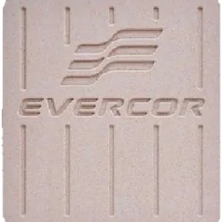Evercor Silver Gray with Silver Gray engraving two-tone foam swatch