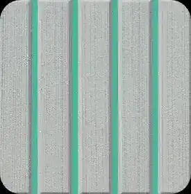 Light Grey + Aqua Green